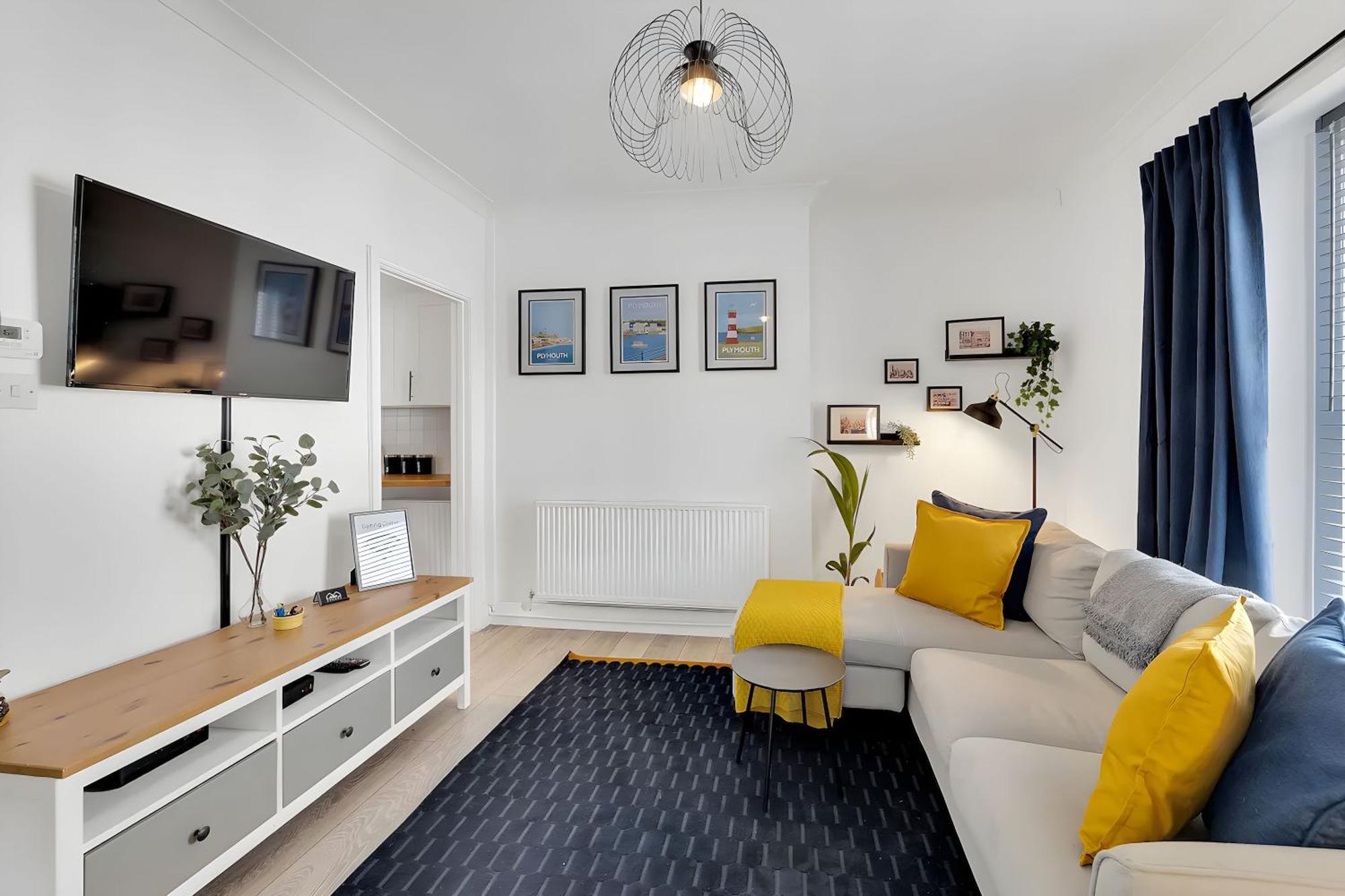Centre 2 Bedroom - Free Parking - Wifi - Smart Tv Apartment *
